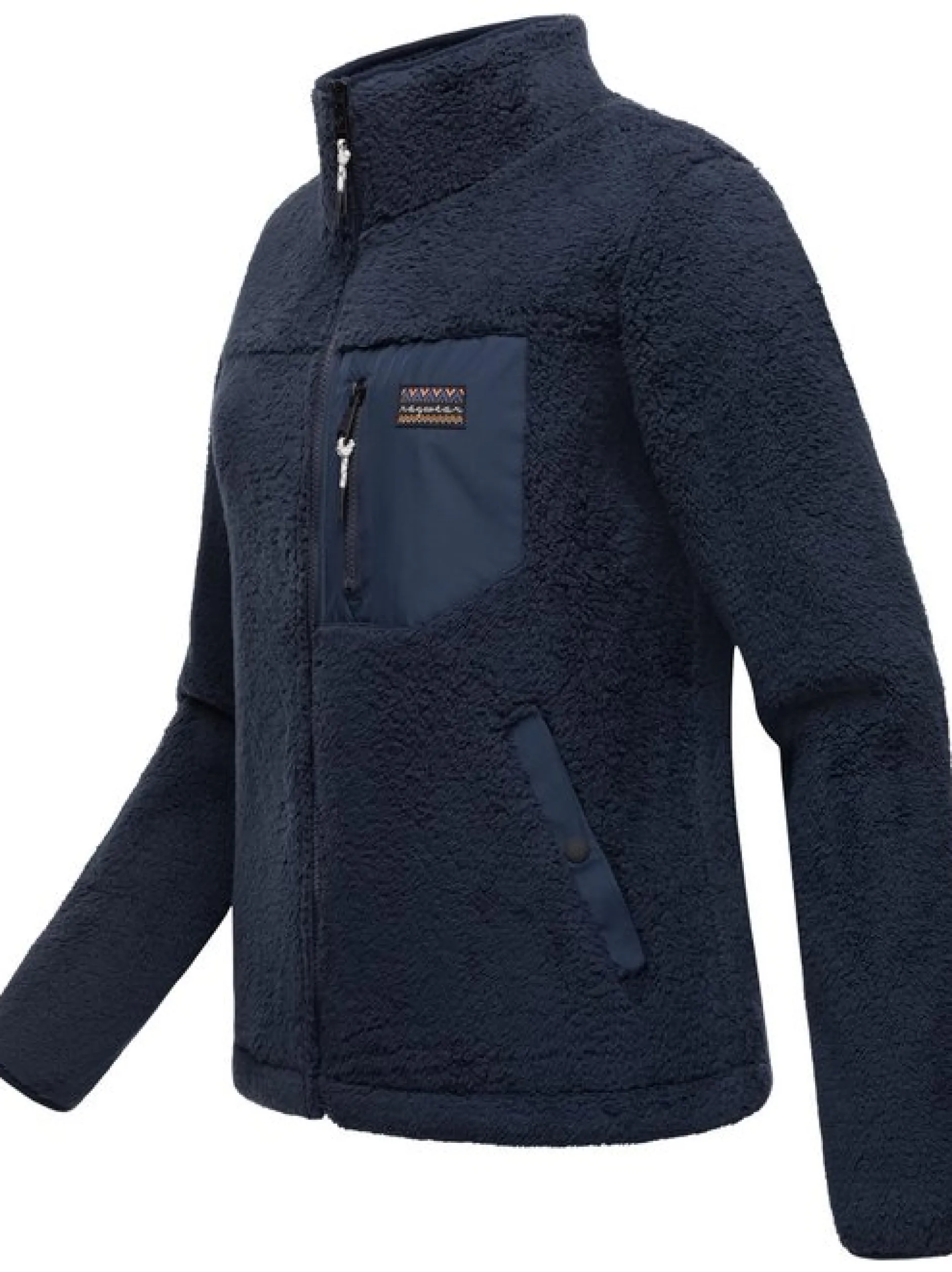 Ragwear Damen Plüschjacke - Alaris in marine