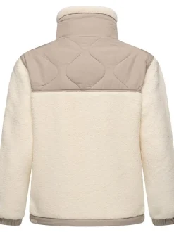 Ragwear Damen Plüschjacke - Arctika in weiß