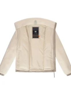Ragwear Damen Plüschjacke - Arctika in weiß