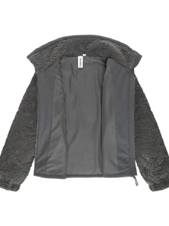 Ragwear Damen Plüschjacke - Nordicka II in grau