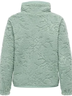 Ragwear Damen Plüschjacke - Nordicka II in grün