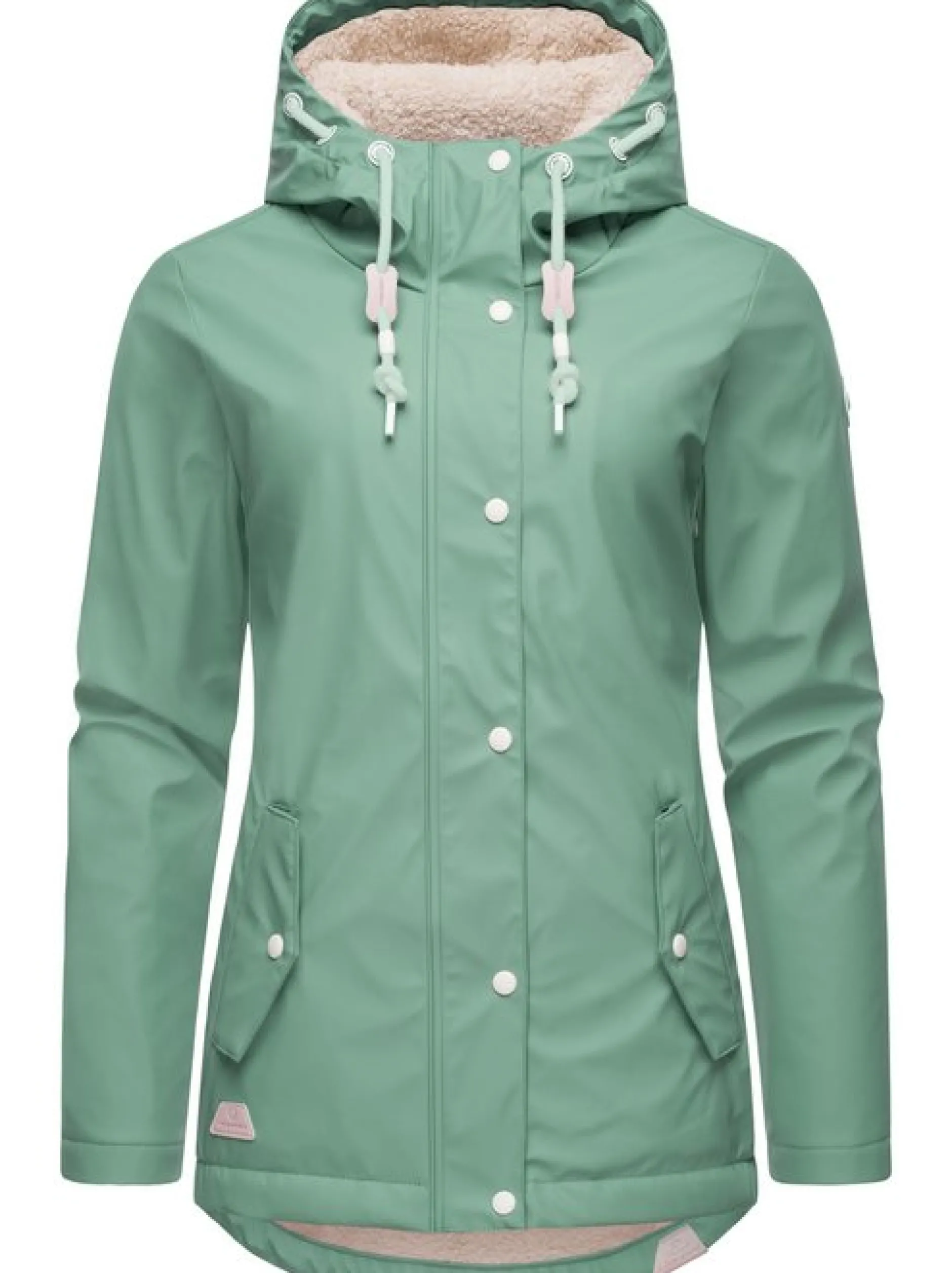 Ragwear Damen Regenjacke - Marge in grün