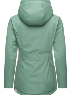 Ragwear Damen Regenjacke - Marge in grün