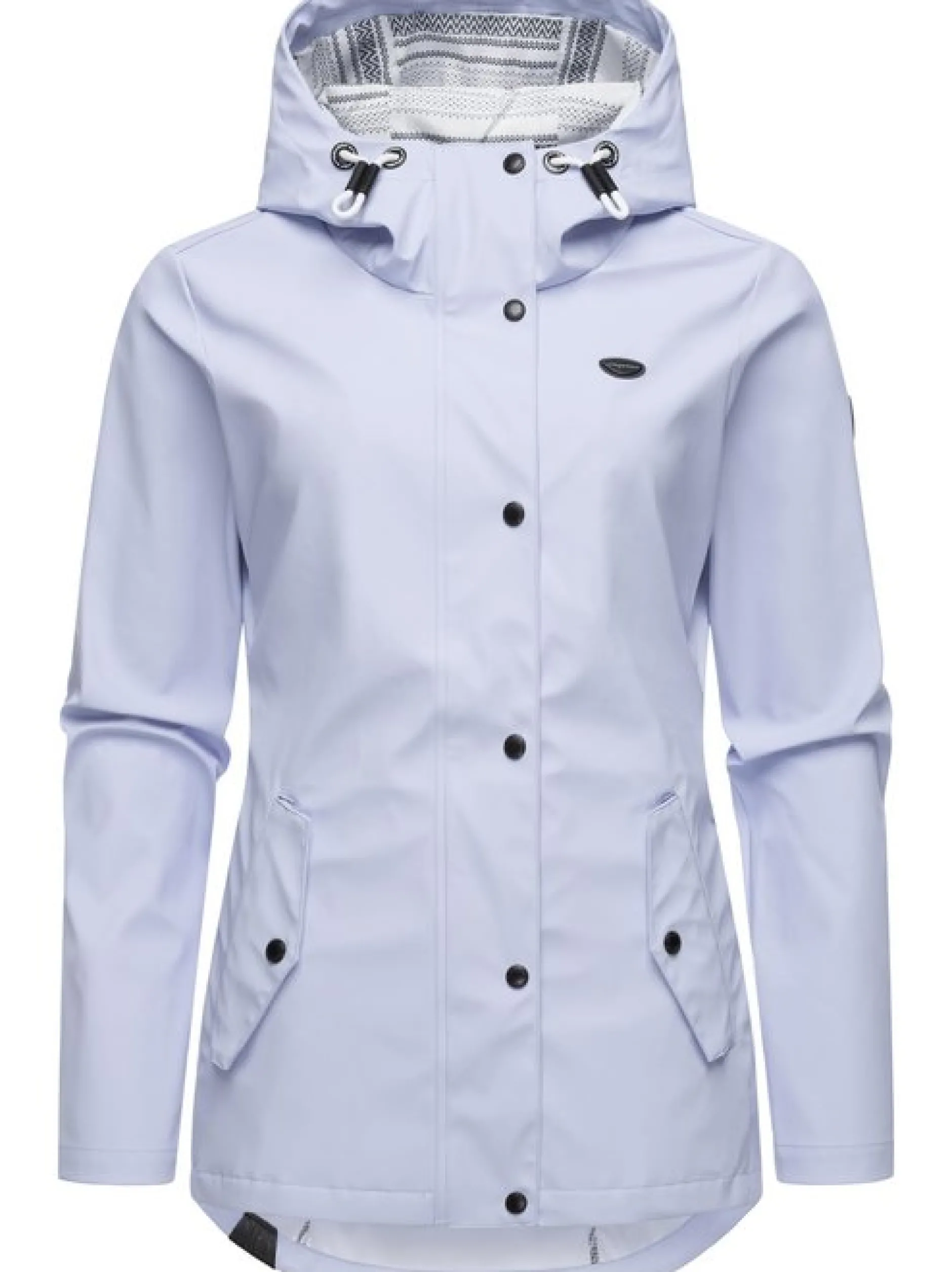 Ragwear Damen Regenjacke - YM-Marge in hellblau