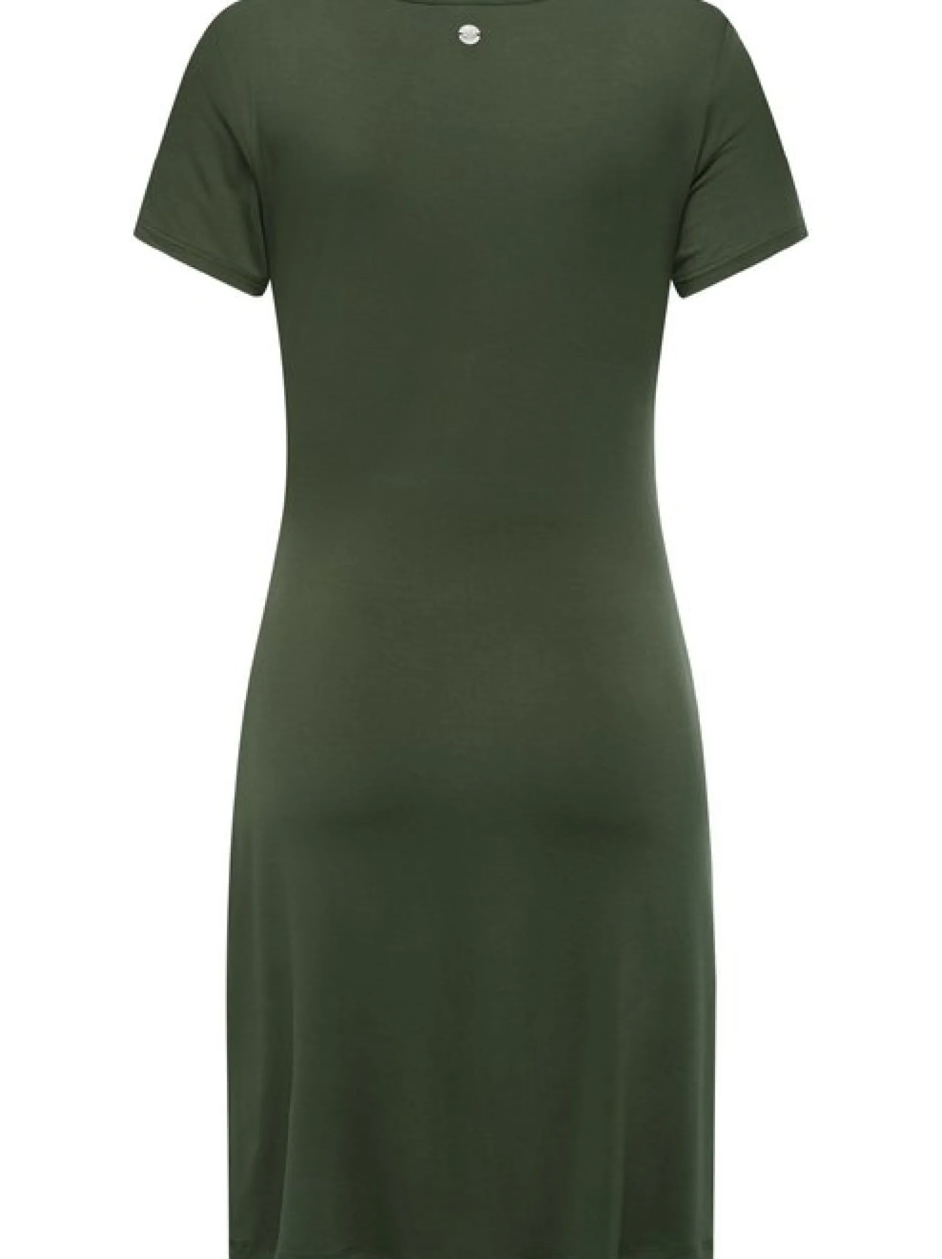 Ragwear Damen Shirtkleid - Knotta in oliv - Länge: kurz