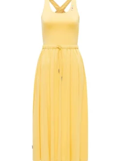 Ragwear Damen Shirtkleid - Mauglia YOUMODO in gelb