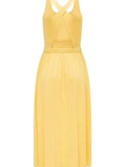 Ragwear Damen Shirtkleid - Mauglia YOUMODO in gelb