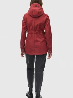 Ragwear Damen Softshelljacke - Monadde Softshell in rot