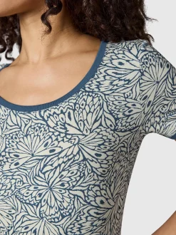 Ragwear Damen Sommerkleid - Baomi Zoo YOUMODO in blau beige