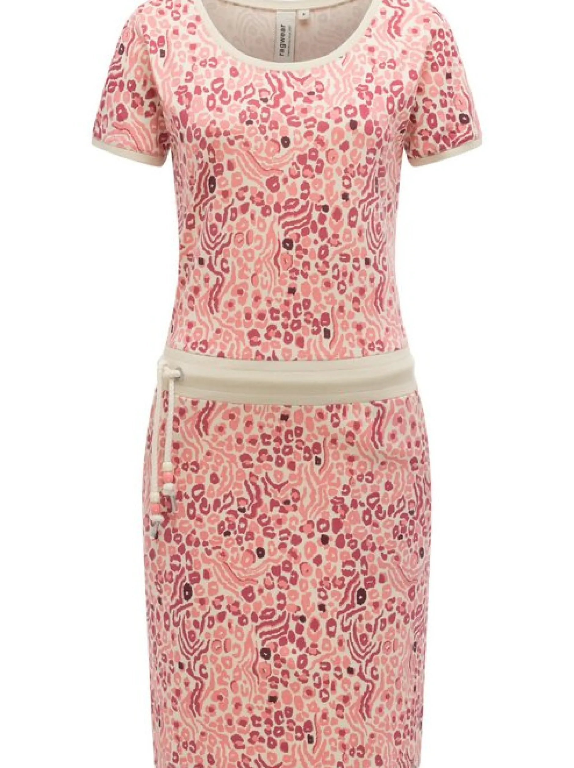 Ragwear Damen Sommerkleid - Baomi Zoo YOUMODO in pink