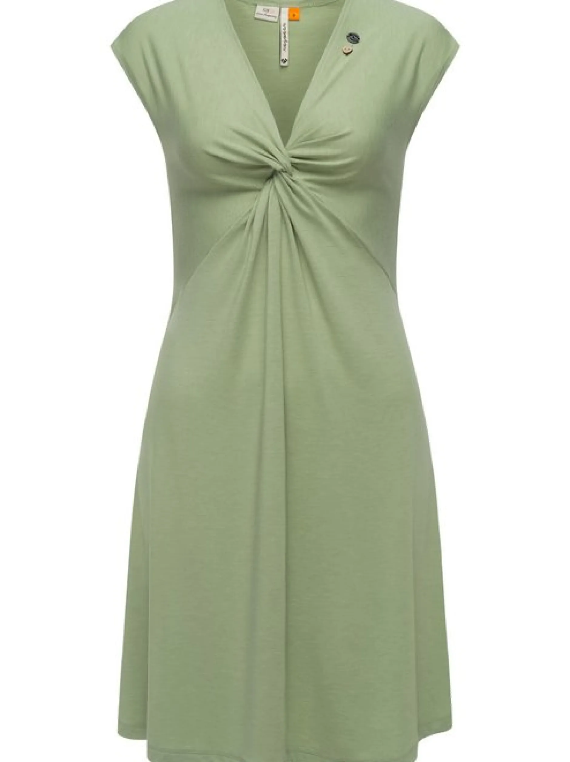 Ragwear Damen Sommerkleid - Comfrey Solid in grün