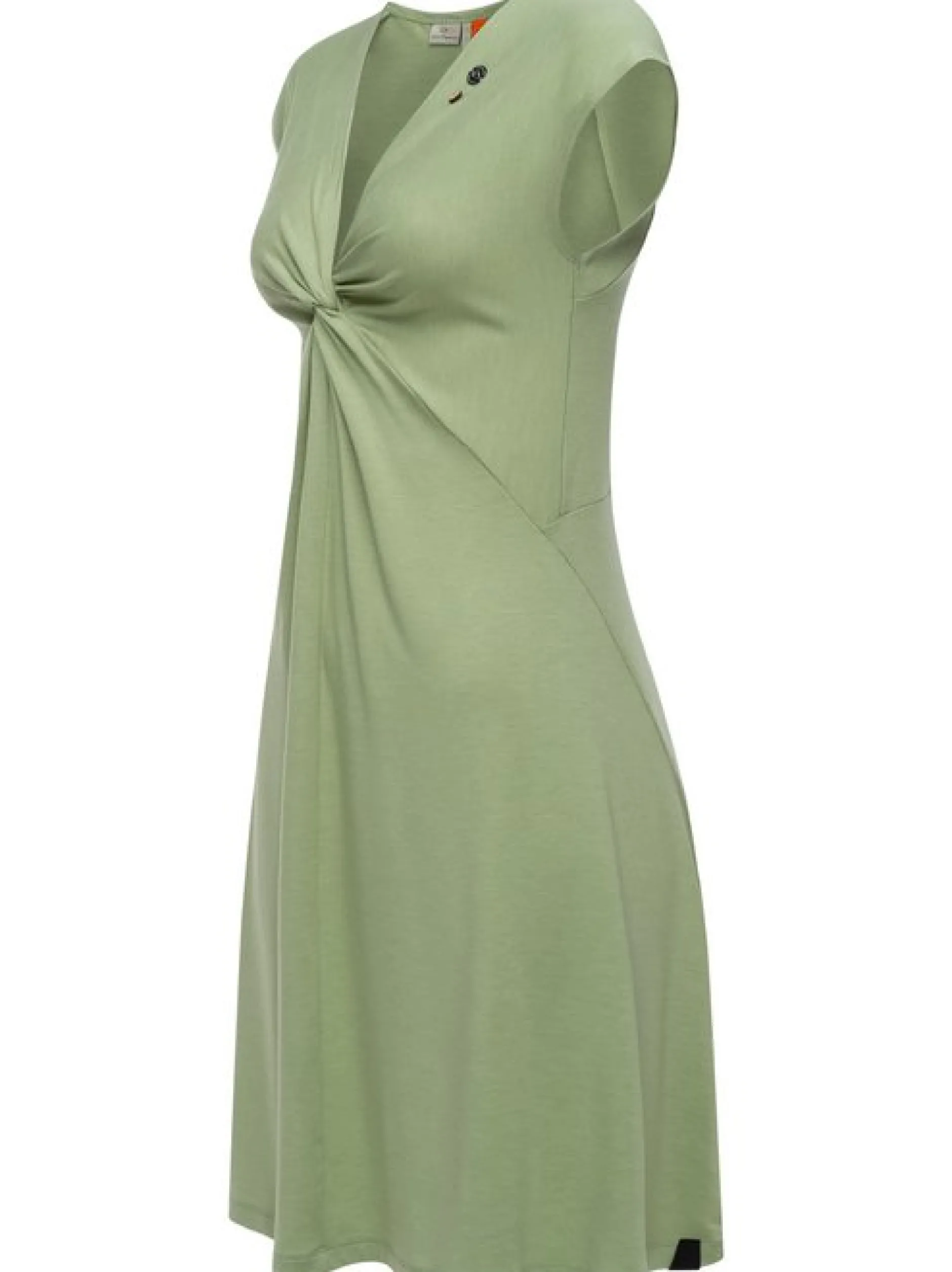 Ragwear Damen Sommerkleid - Comfrey Solid in grün
