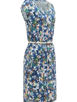 Ragwear Damen Sommerkleid - Lilithe YOUMODO in marine mehrfarbig