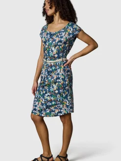 Ragwear Damen Sommerkleid - Lilithe YOUMODO in marine mehrfarbig