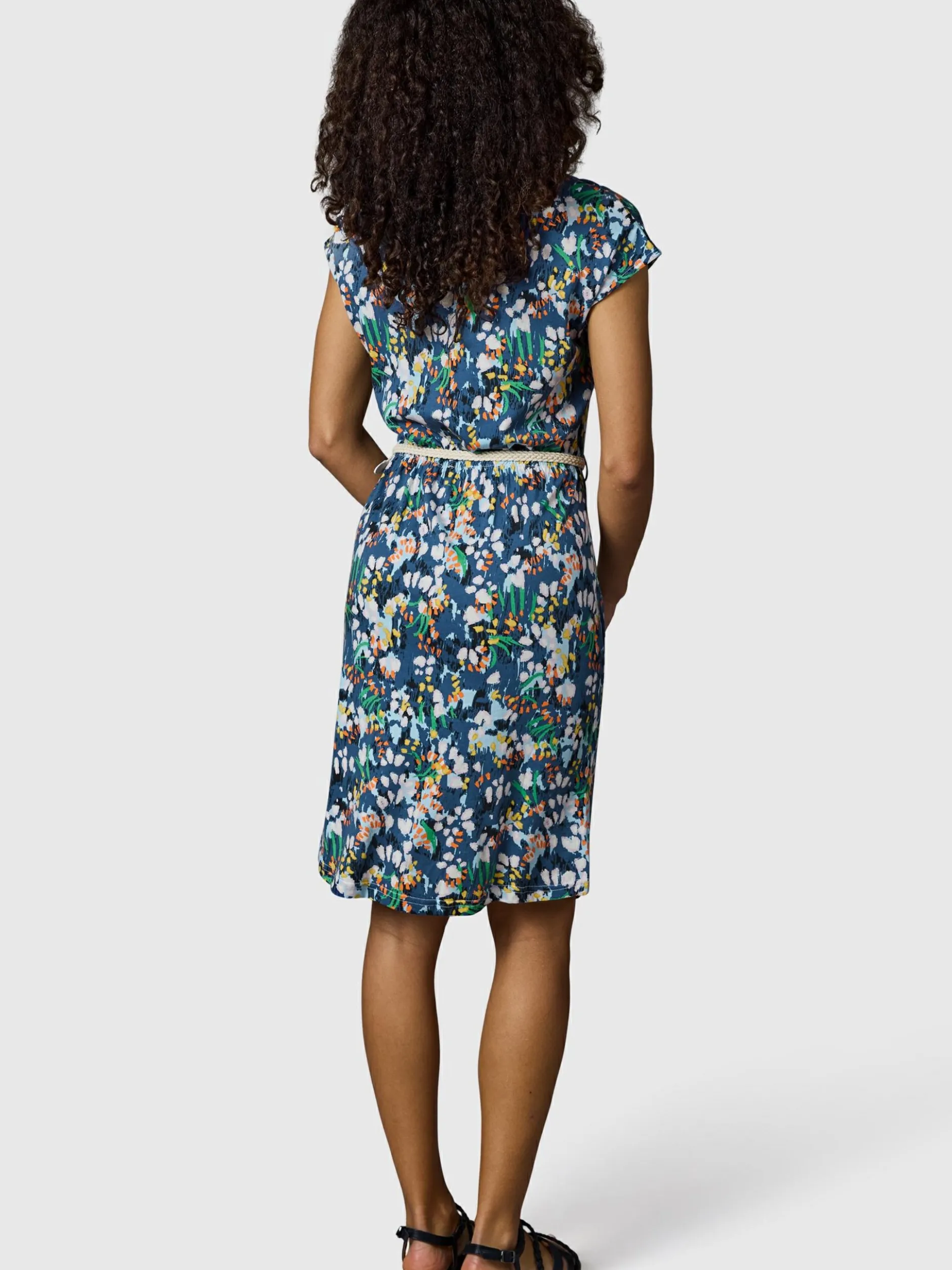 Ragwear Damen Sommerkleid - Lilithe YOUMODO in marine mehrfarbig
