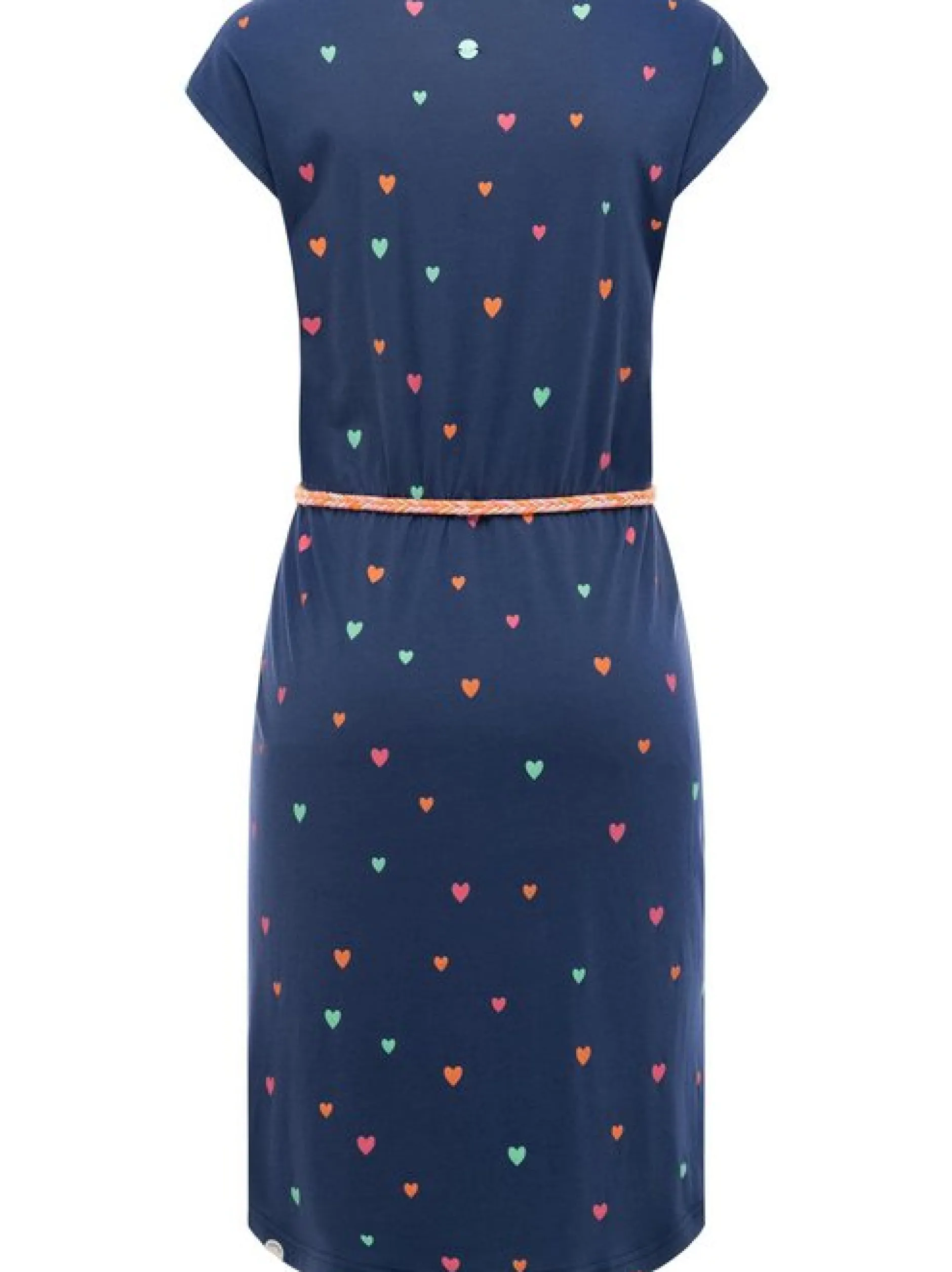 Ragwear Damen Sommerkleid - Lilithe Hearts YOUMODO in marine