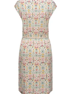 Ragwear Damen Sommerkleid - Lilithe Ikat in beige