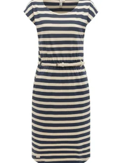 Ragwear Damen Sommerkleid - Lilithe YOUMODO in marine beige