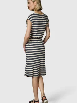 Ragwear Damen Sommerkleid - Lilithe YOUMODO in marine beige