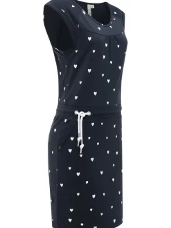 Ragwear Damen Sommerkleid - Penelope Hearts YOUMODO in marine