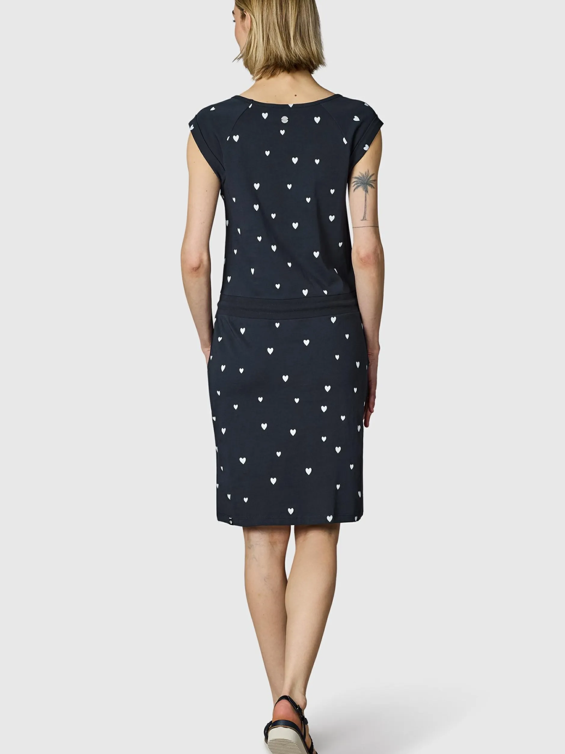 Ragwear Damen Sommerkleid - Penelope Hearts YOUMODO in marine