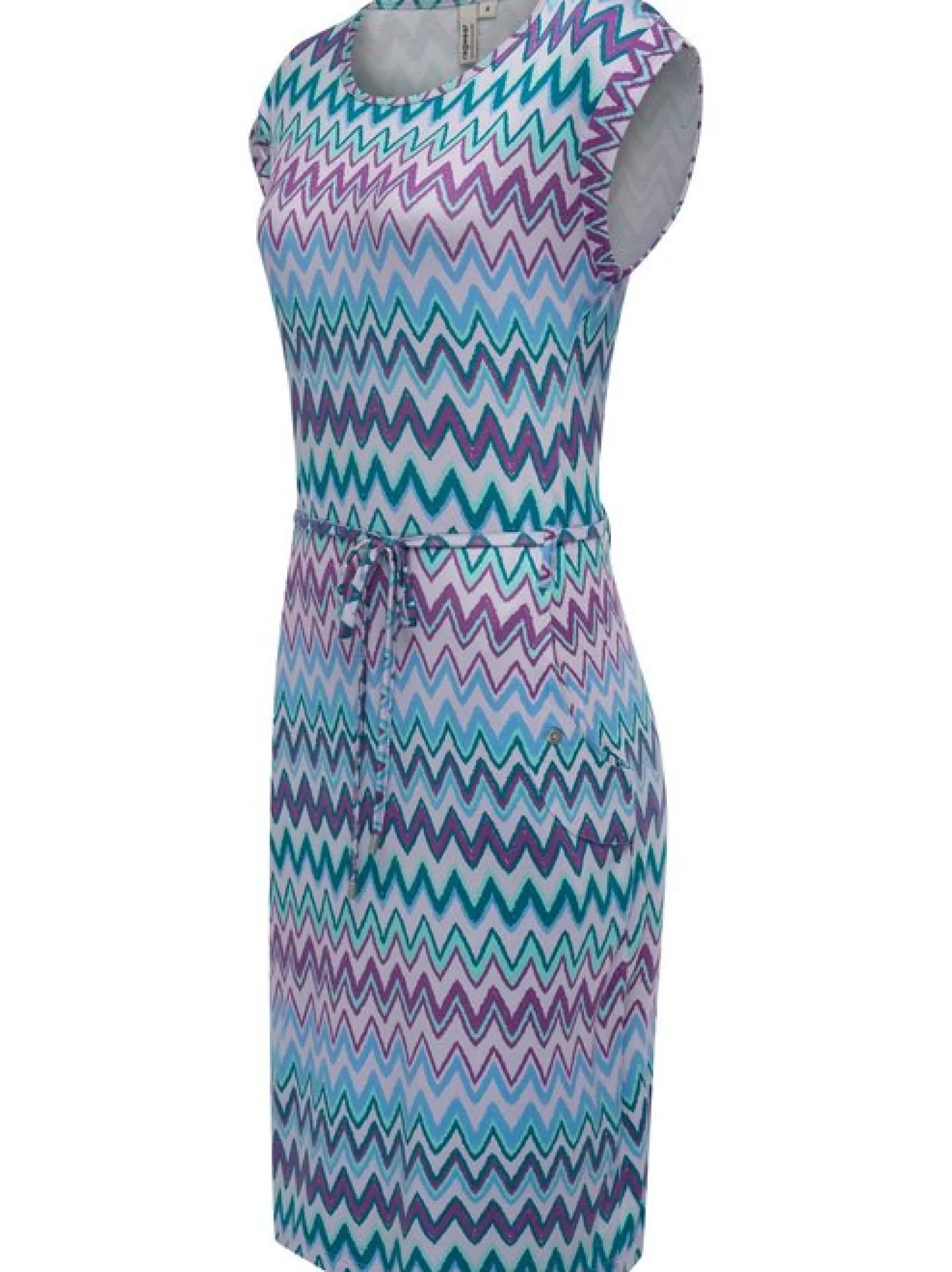 Ragwear Damen Sommerkleid - Taggien Print in flieder