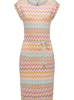 Ragwear Damen Sommerkleid - Taggien Print in mehrfarbig