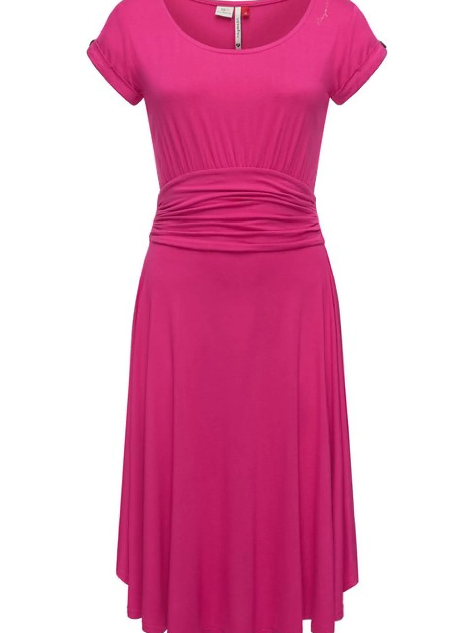 Ragwear Damen Sommerkleid - Yvone Solid in pink
