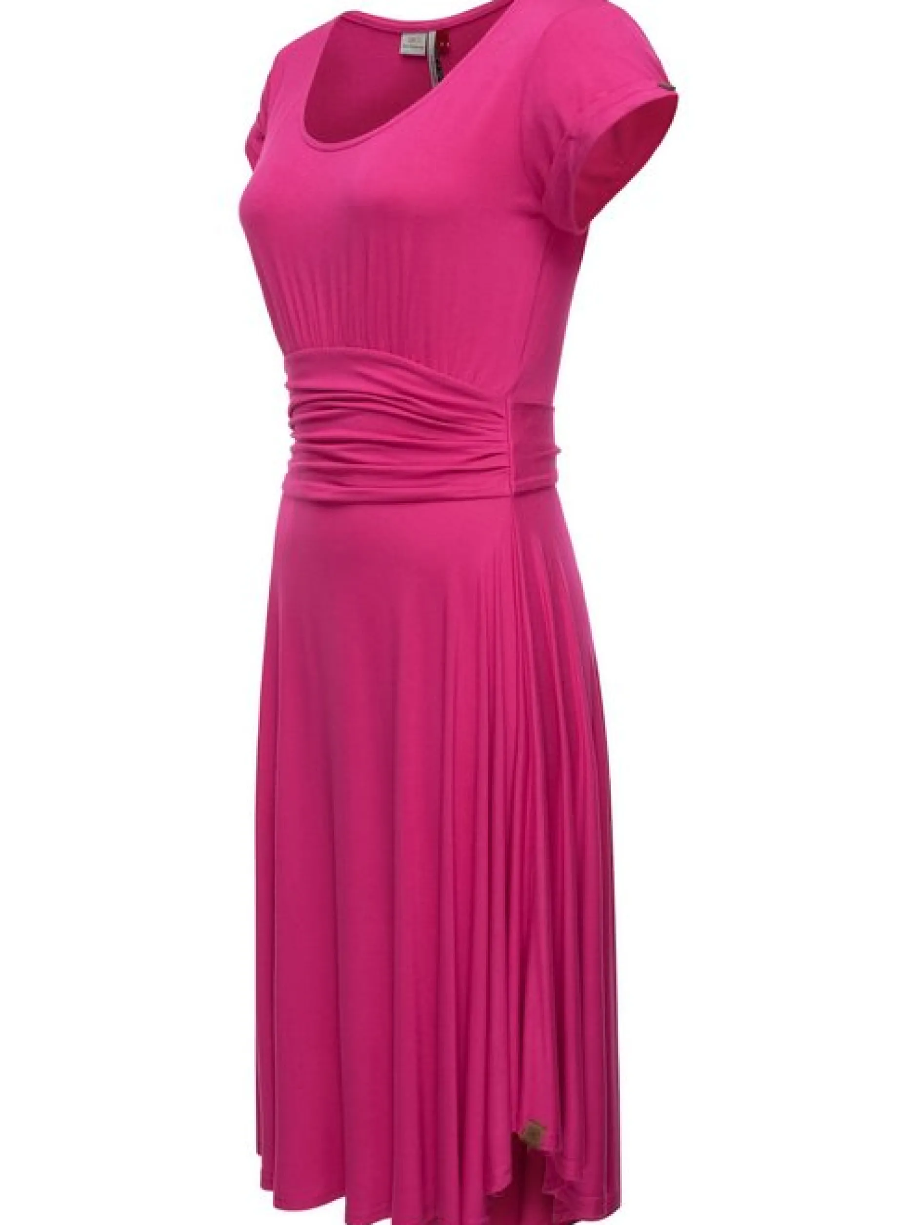 Ragwear Damen Sommerkleid - Yvone Solid in pink
