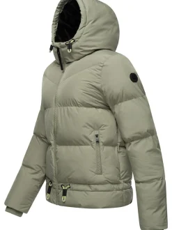 Ragwear Damen Steppjacke - Briony in oliv