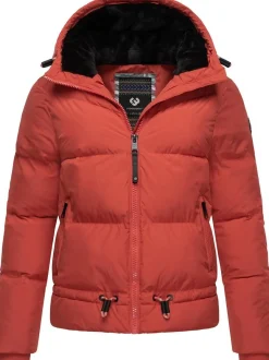 Ragwear Damen Steppjacke - Briony in rot