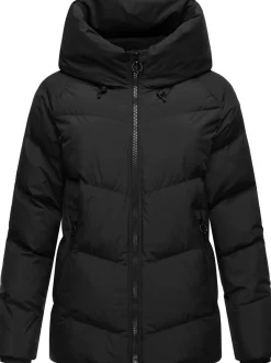 Ragwear Damen Steppjacke - Cessi in schwarz