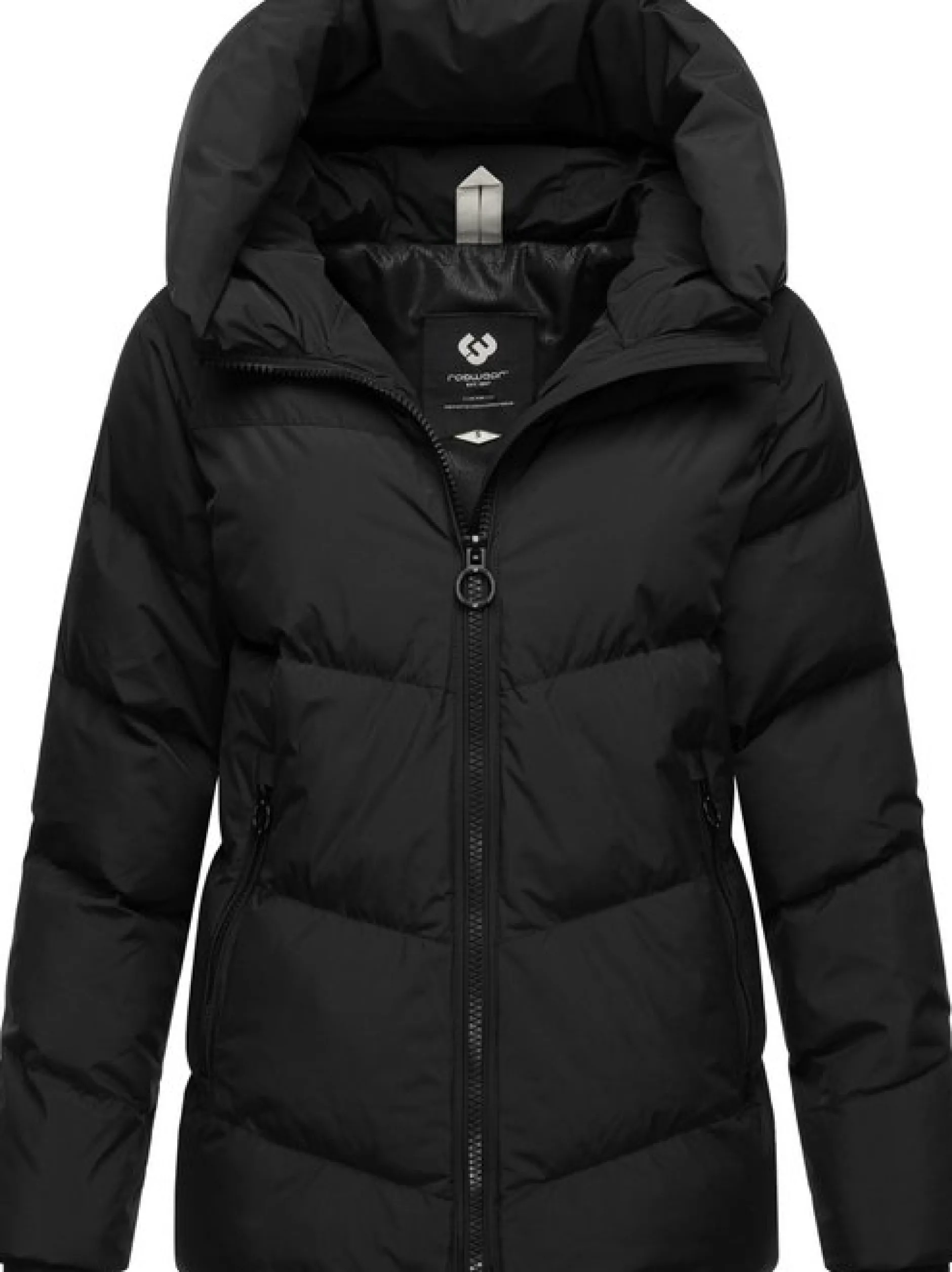Ragwear Damen Steppjacke - Cessi in schwarz