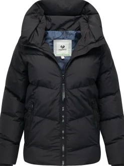 Ragwear Damen Steppjacke - Cessi in schwarz