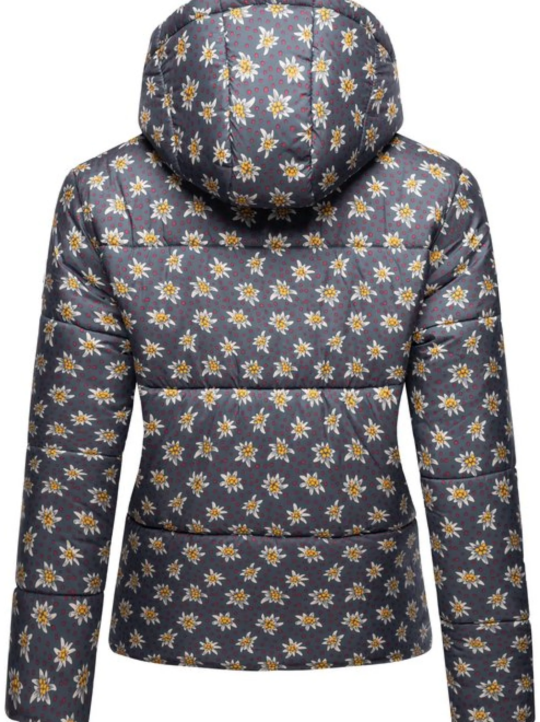 Ragwear Damen Steppjacke - Relive Remake in blau