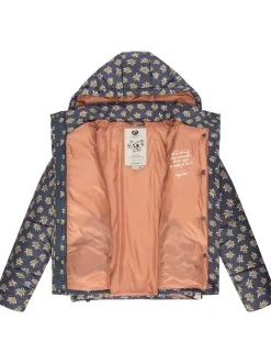 Ragwear Damen Steppjacke - Relive Remake in blau