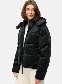 Ragwear Damen Steppjacke - Roobie Velvet YOUMODO in schwarz