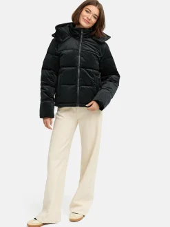 Ragwear Damen Steppjacke - Roobie Velvet YOUMODO in schwarz