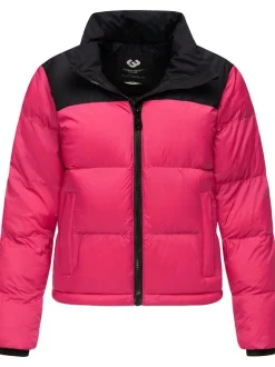 Ragwear Damen Steppjacke - Serah in fuchsia