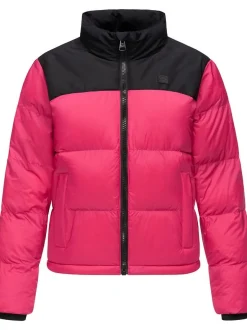 Ragwear Damen Steppjacke - Serah in fuchsia