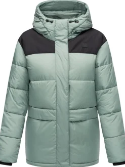 Ragwear Damen Steppjacke - Wikesh in mint