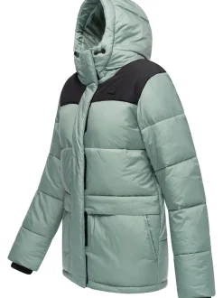 Ragwear Damen Steppjacke - Wikesh in mint