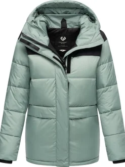 Ragwear Damen Steppjacke - Wikesh in mint