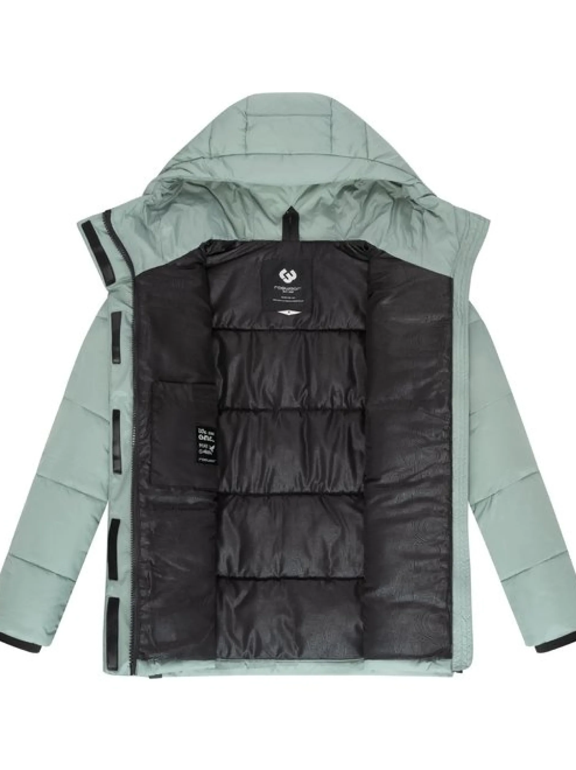 Ragwear Damen Steppjacke - Wikesh in mint