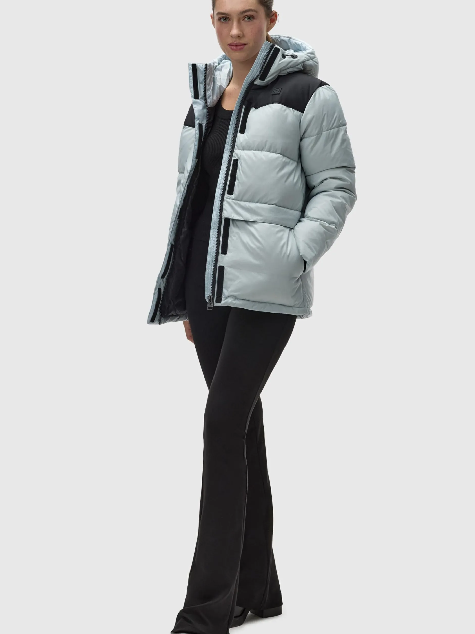 Ragwear Damen Steppjacke - Wikesh in blau
