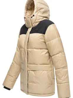 Ragwear Damen Steppjacke - Wikesh in beige