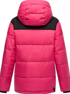 Ragwear Damen Steppjacke - Wikesh in fuchsia