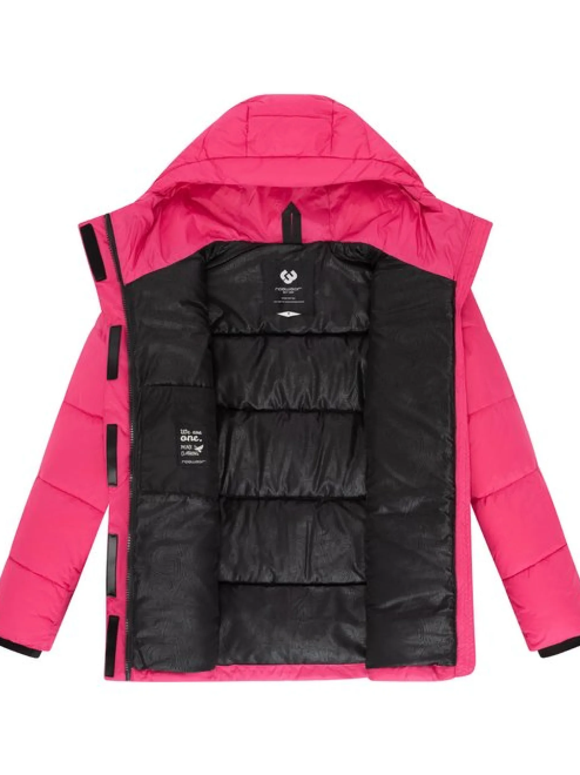 Ragwear Damen Steppjacke - Wikesh in fuchsia
