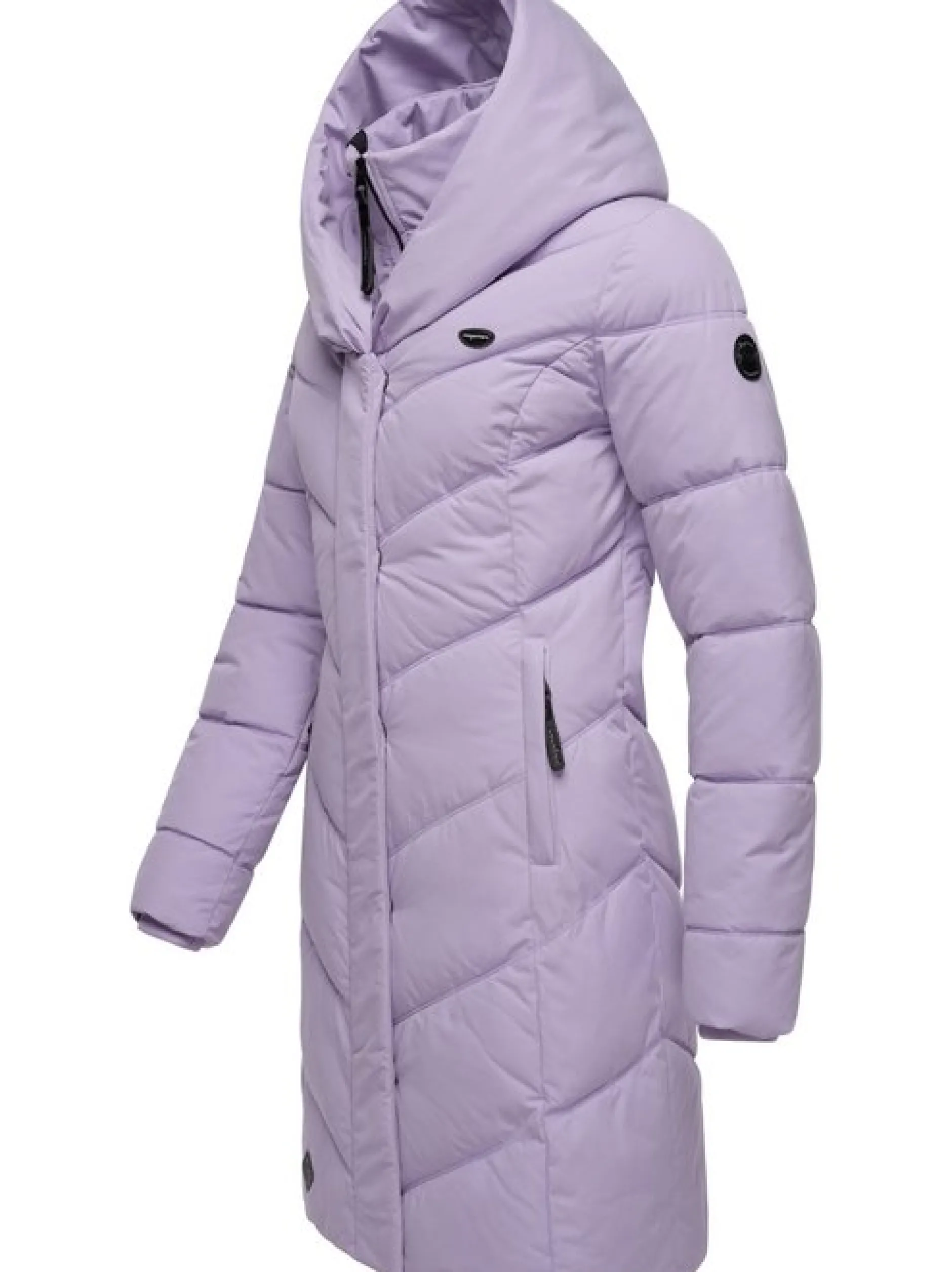 Ragwear Damen Steppmantel - Natalka in lila