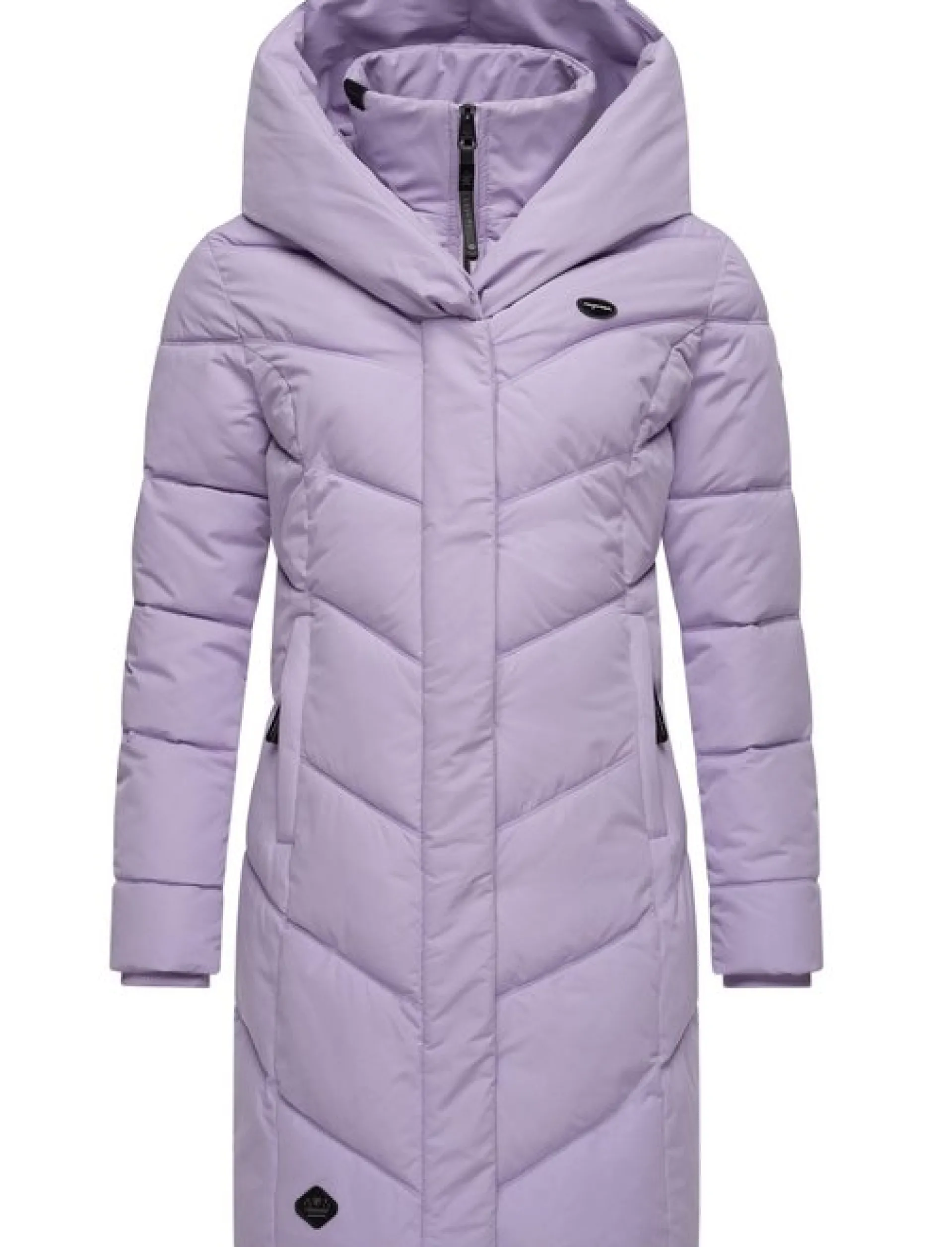 Ragwear Damen Steppmantel - Natalka in lila